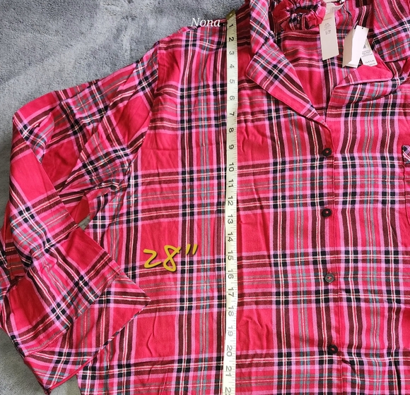 Victoria Secret Flannel Pj set size XXL NWT - Picture 11 of 13